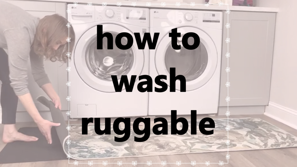 how to wash ruggable